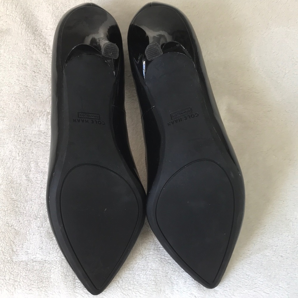 Cole Haan Grand OS black pointed Heels Size 8 - Picture 5 of 7
